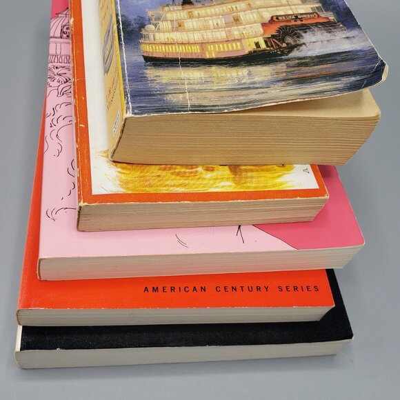 Mark Twain Lot of 5 Non-Fiction Roughing It Mississippi Hawaii Damned Great Dark - Picture 12 of 15